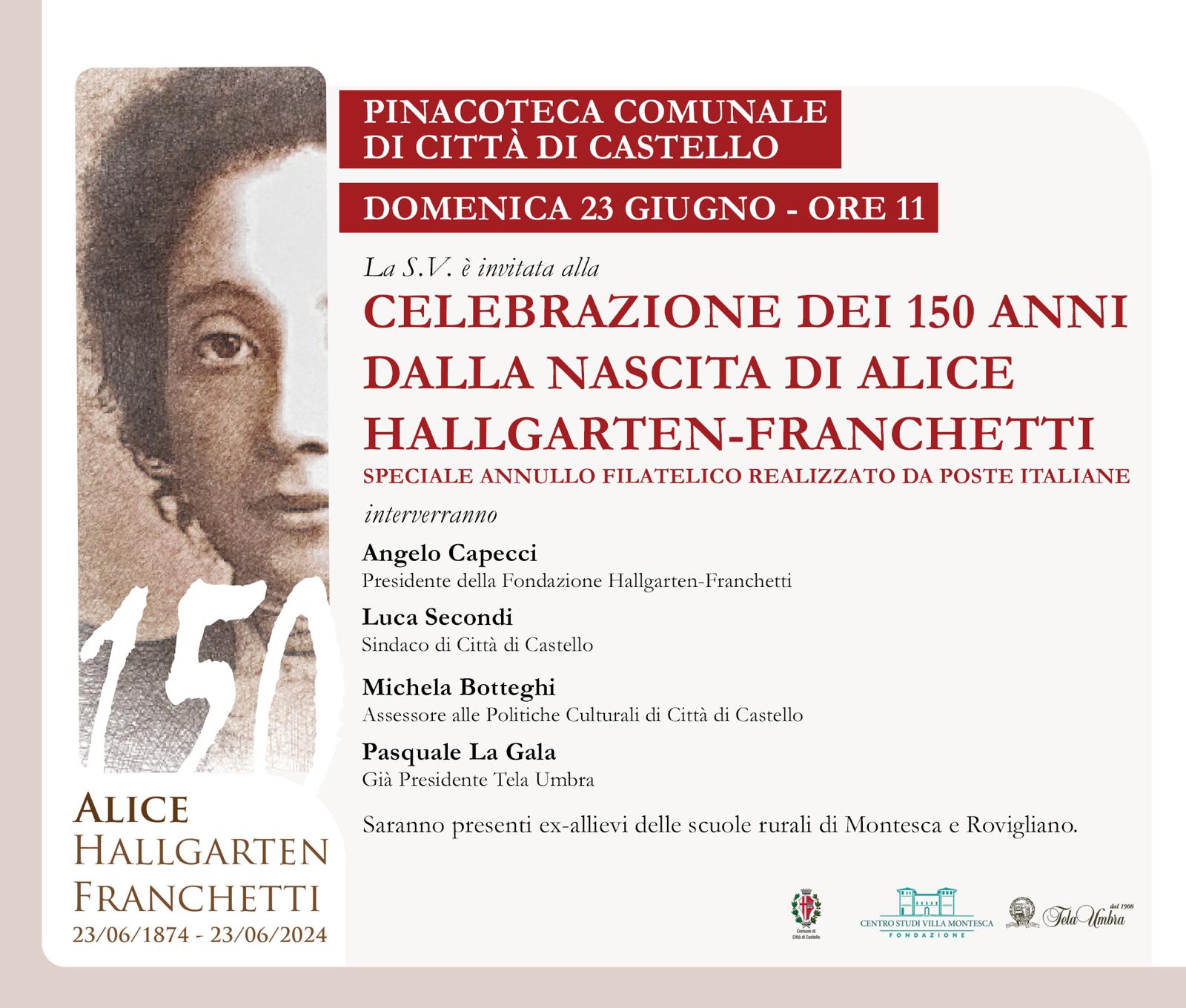 Celebrazioni Alice Hallgarten Franchetti