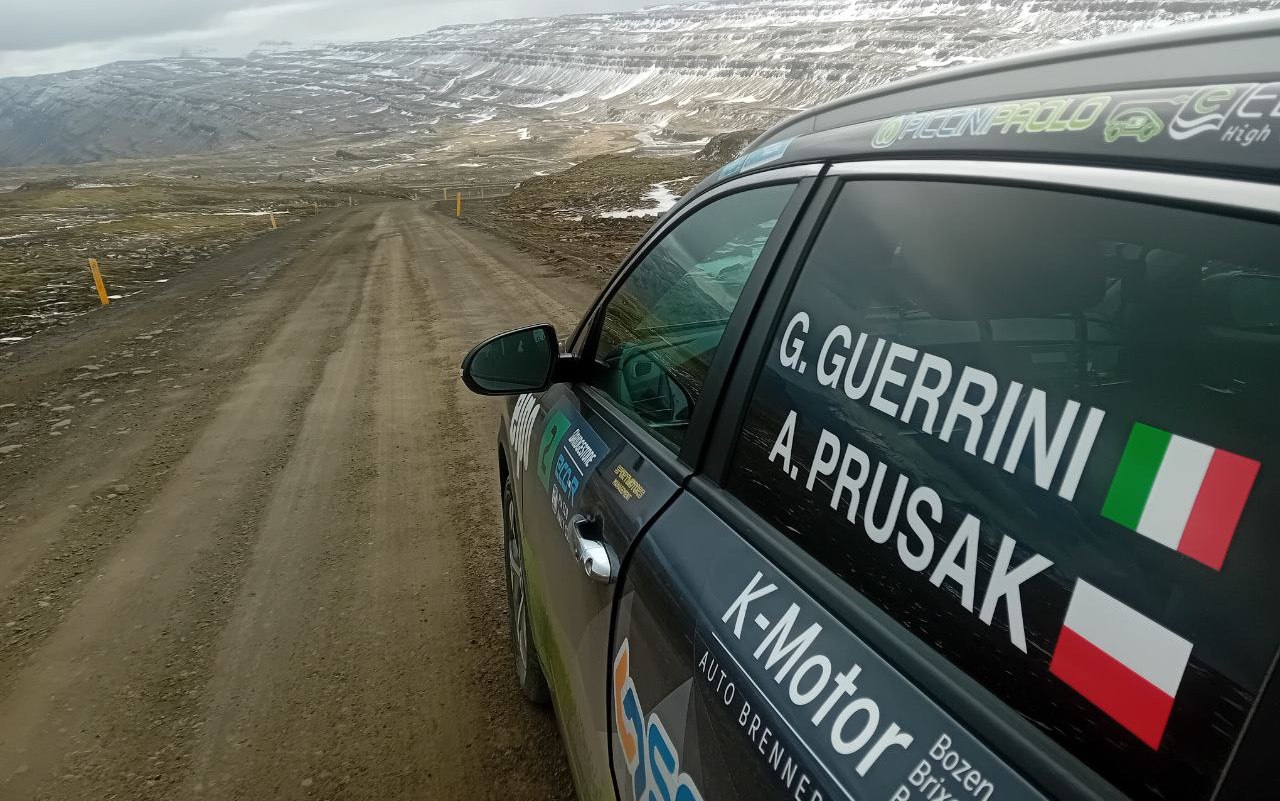 La Kia eNiro di Guerrini e Prusak in Islanda