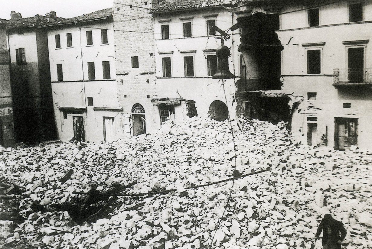 Macerie della torre di Berta