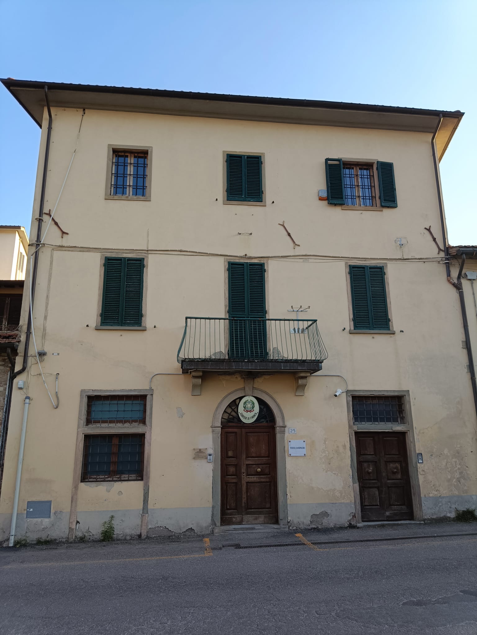 L’edificio, in via Anconetana, dove un tempo si trovava dogana di Sansepolcro