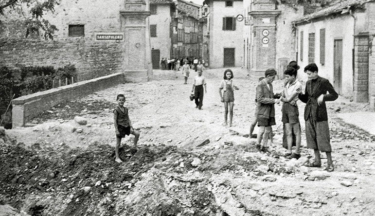 Rovine a Porta Romana a Sansepolcro