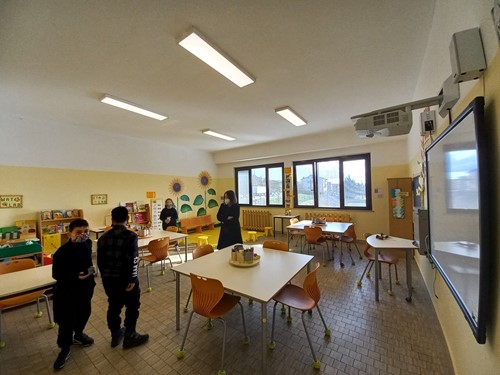 Alla primaria di Pierantonio inaugurata la