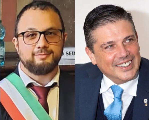 Da sinistra Gianluca Moscioni e Cesare Sassolini